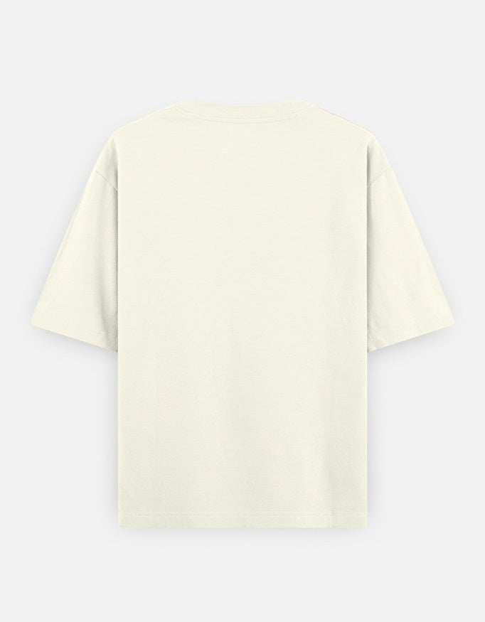 No Cap Co BIG DAWG V2 oversized t-shirt in cream, made from 100% cotton with a heavyweight feel.